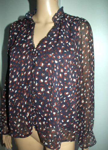 Blouse tunique chemisier - , voile