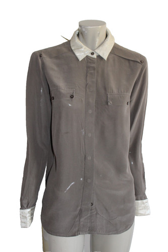 Tunique blouse 100 - blouse, 100%soie